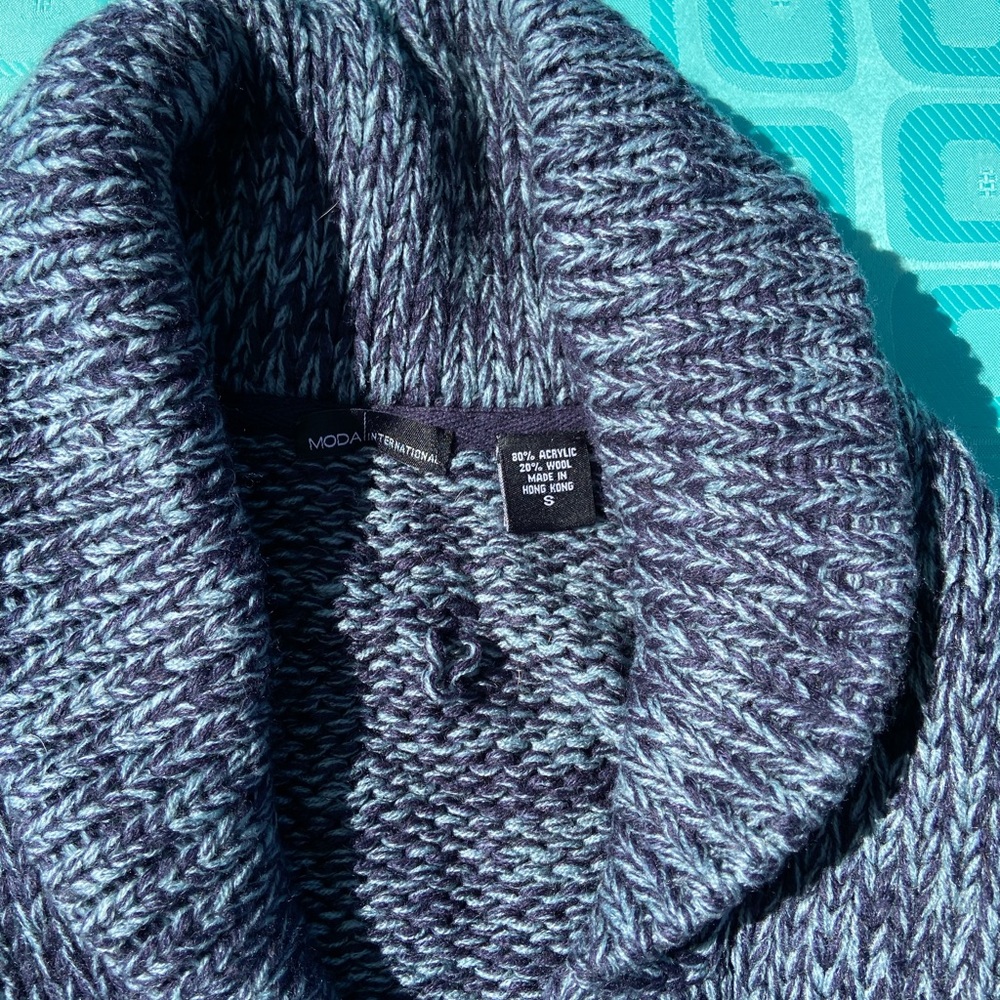 Moda International Chunky Toggle Button Cardigan - image 2